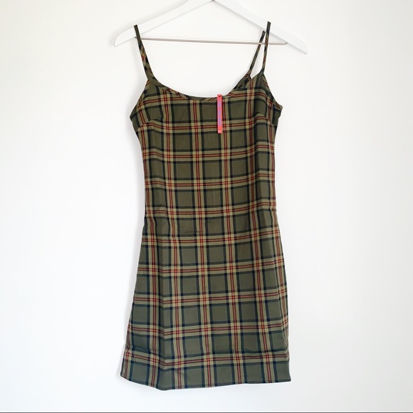 UNIF Dresses & Skirts - NWT UNIF Frances Plaid Mini Dress